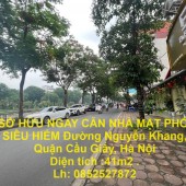 SỞ HỮU NGAY CĂN NHÀ MẶT PHỐ, SIÊU HIẾM Đường Nguyễn Khang, Quận Cầu Giấy, Hà Nội